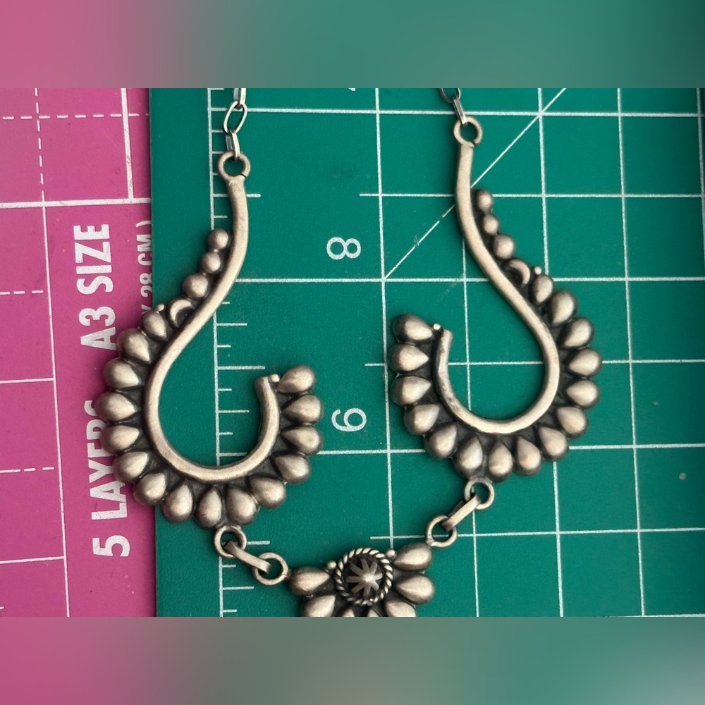 Kingman Turquoise Statement Lariat Southwestern S… - image 6